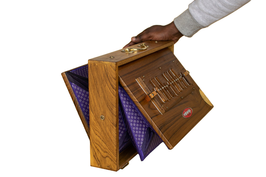 Maharaja Musicals Shruti Box, Teak Wood (No. SB-M)