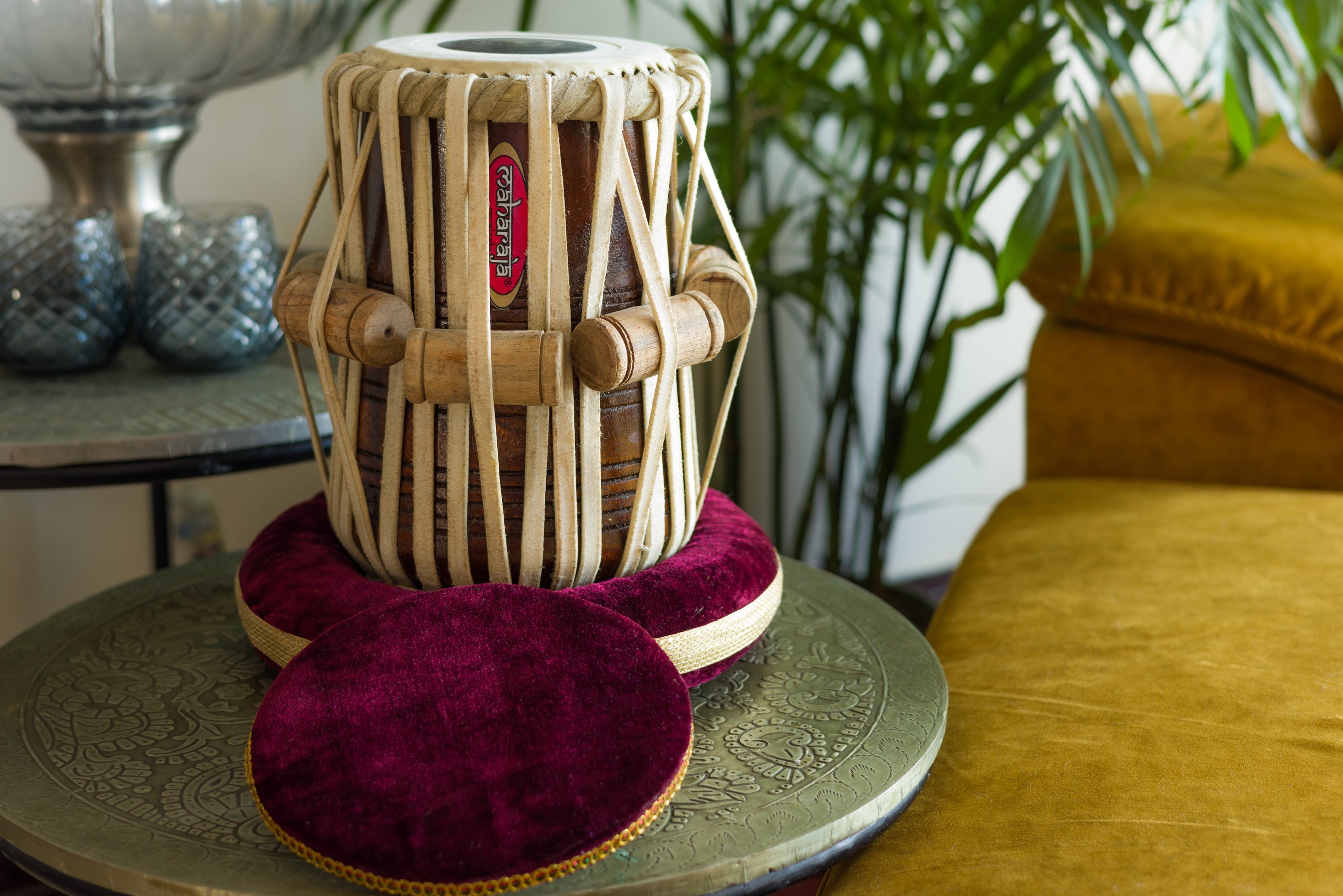 Maharaja Musicals Dayan Tabla, Sheesham