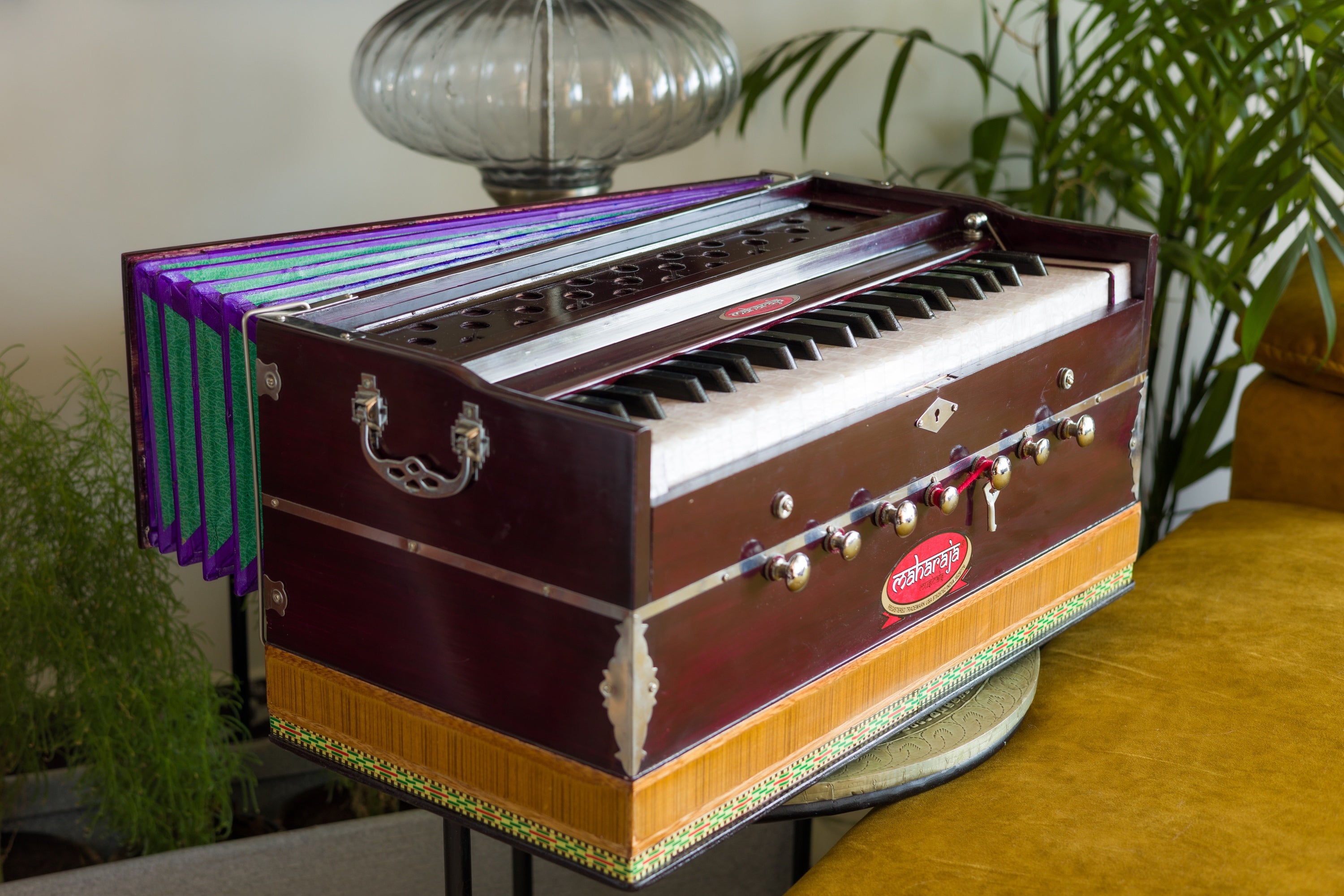 Maharaja Musicals Harmonium, 3.25 Octave, 7 Stops, Coupler