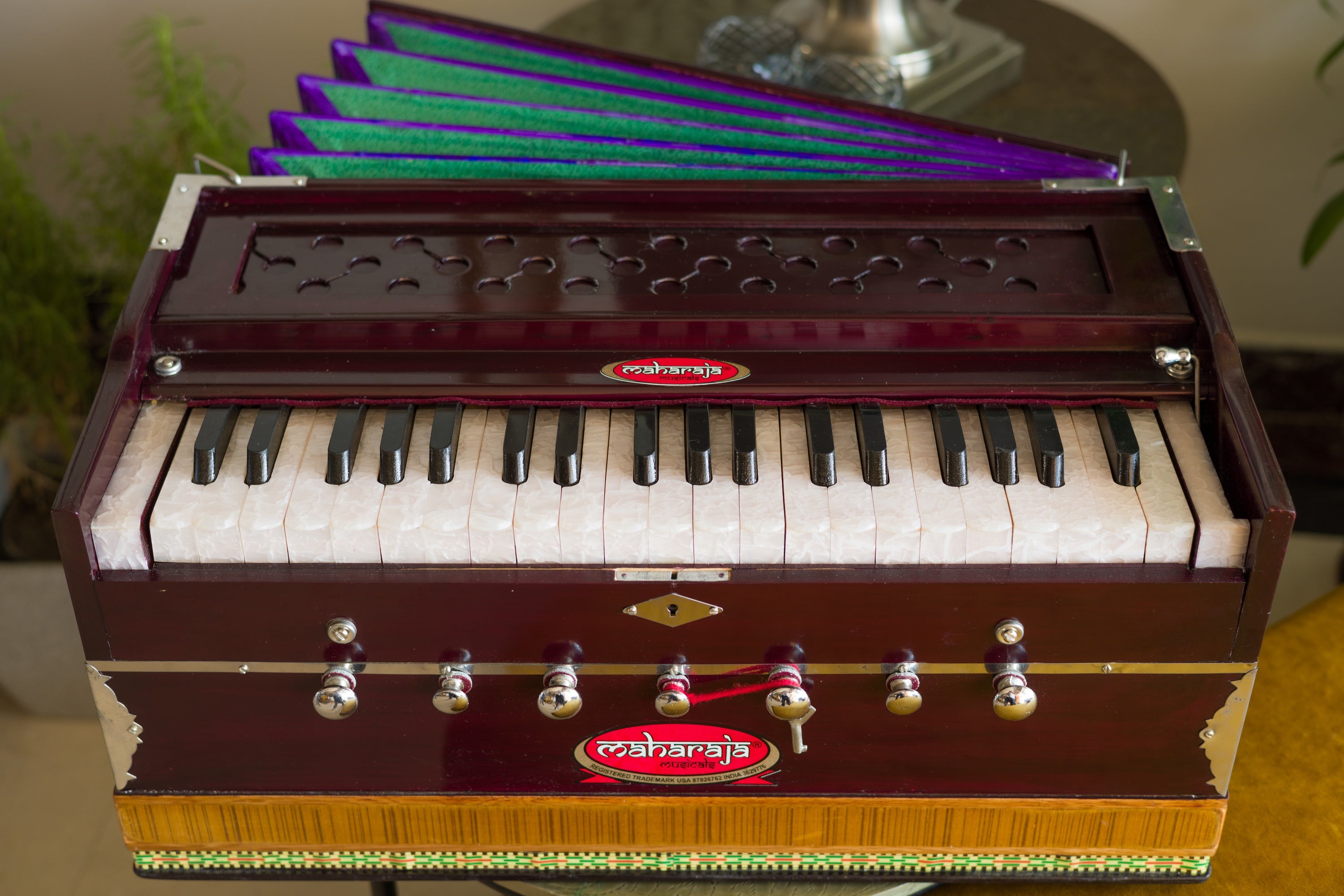 Maharaja Musicals Harmonium, 3.25 Octave, 7 Stops, Coupler