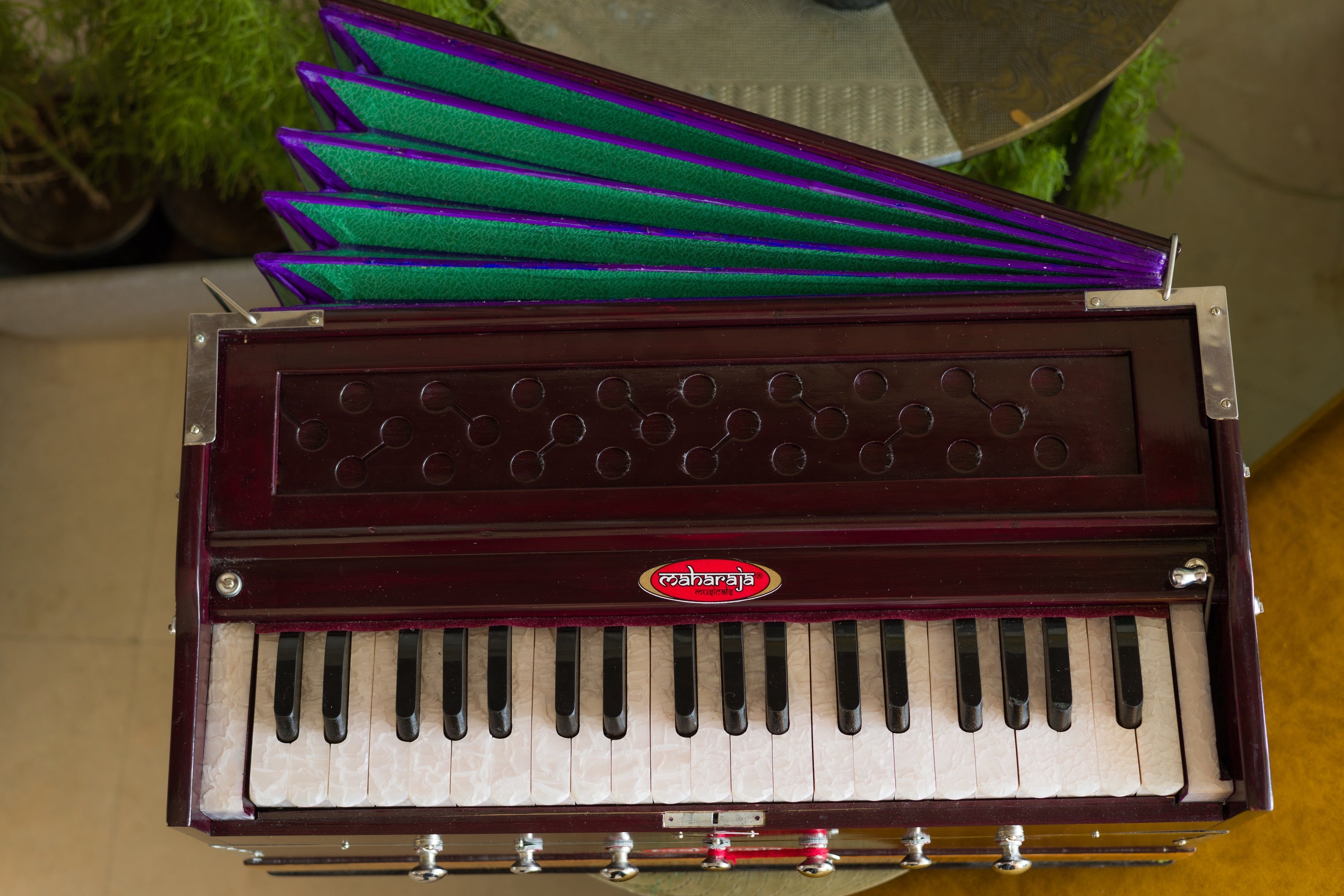 Maharaja Musicals Harmonium, 3.25 Octave, 7 Stops, Coupler