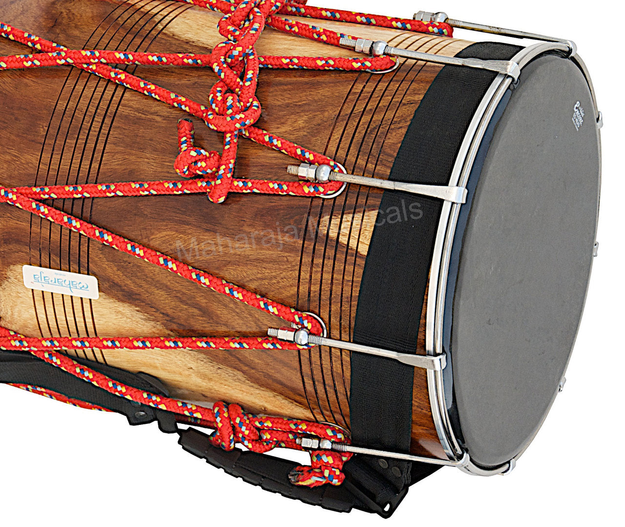 Maharaja Musicals Bhangra Dhol, Natural (No. 141)