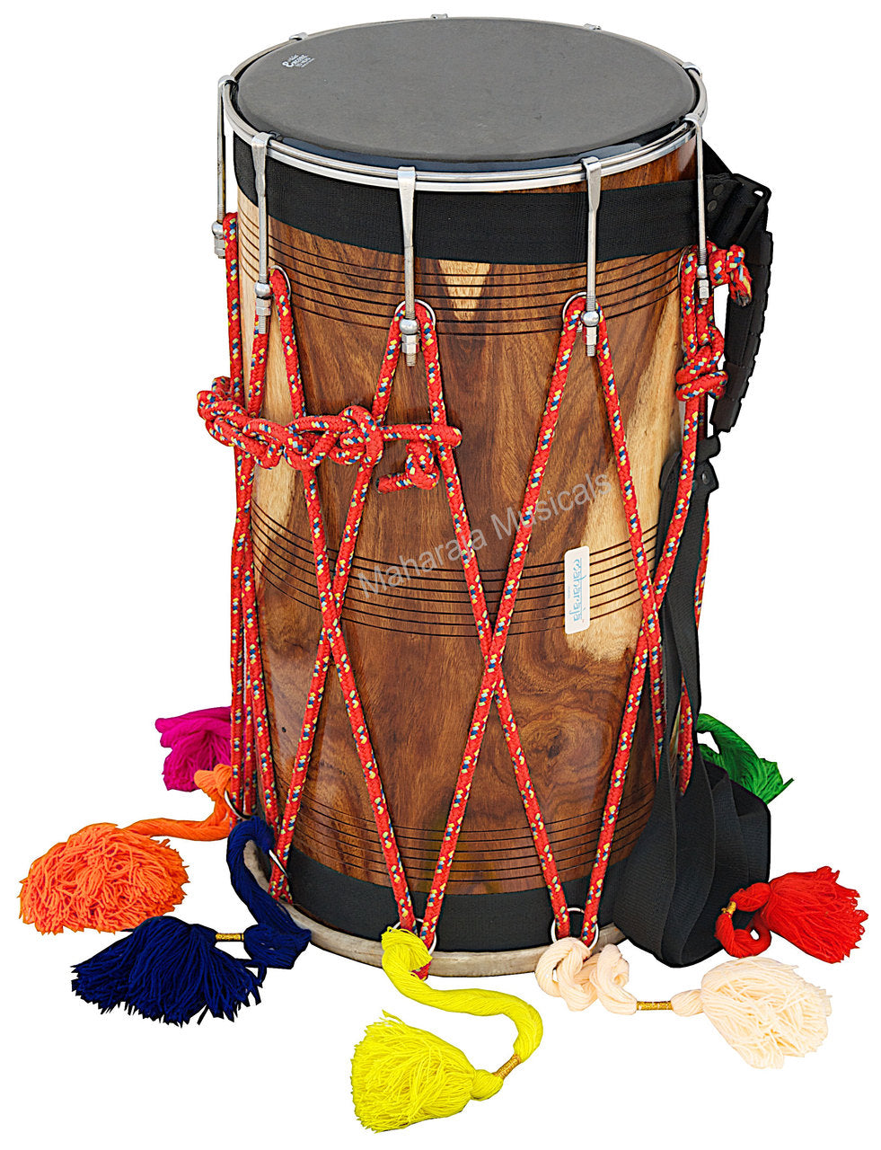 Maharaja Musicals Bhangra Dhol, Natural (No. 141)