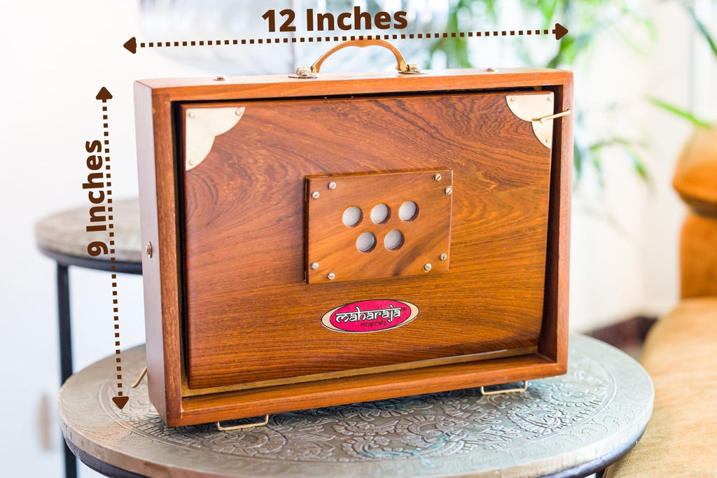 Maharaja Musicals Shruti Box, Teak Wood (No. SB-S)