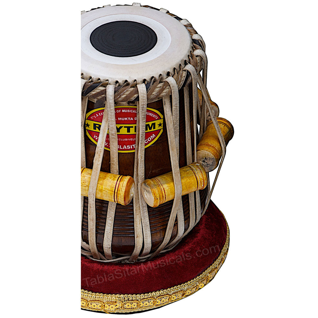 Mukta Das - Rhythm Tabla Shop Tabla Set, 4 kg, Copper Bayan