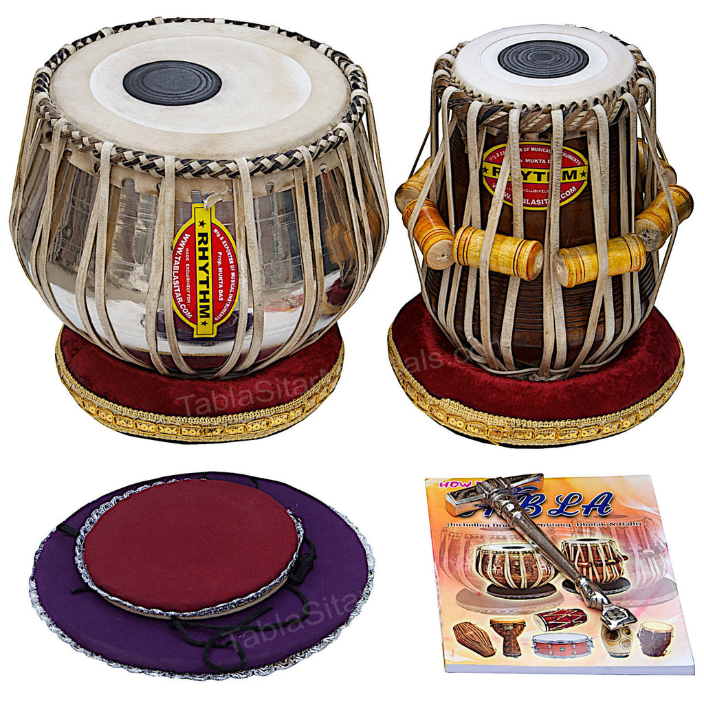 Mukta Das - Rhythm Tabla Shop Tabla Set, 4 kg, Copper Bayan