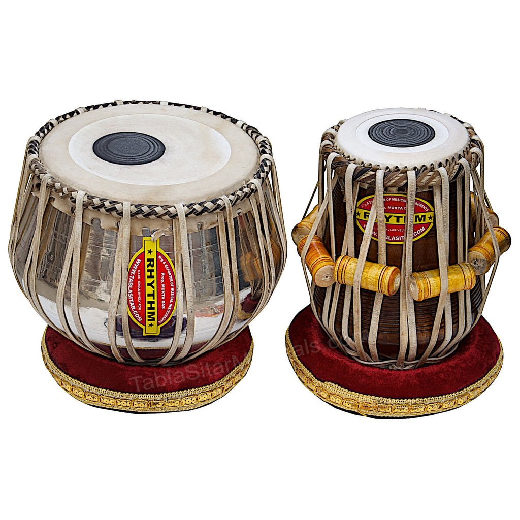 Mukta Das - Rhythm Tabla Shop Tabla Set, 4 kg, Copper Bayan