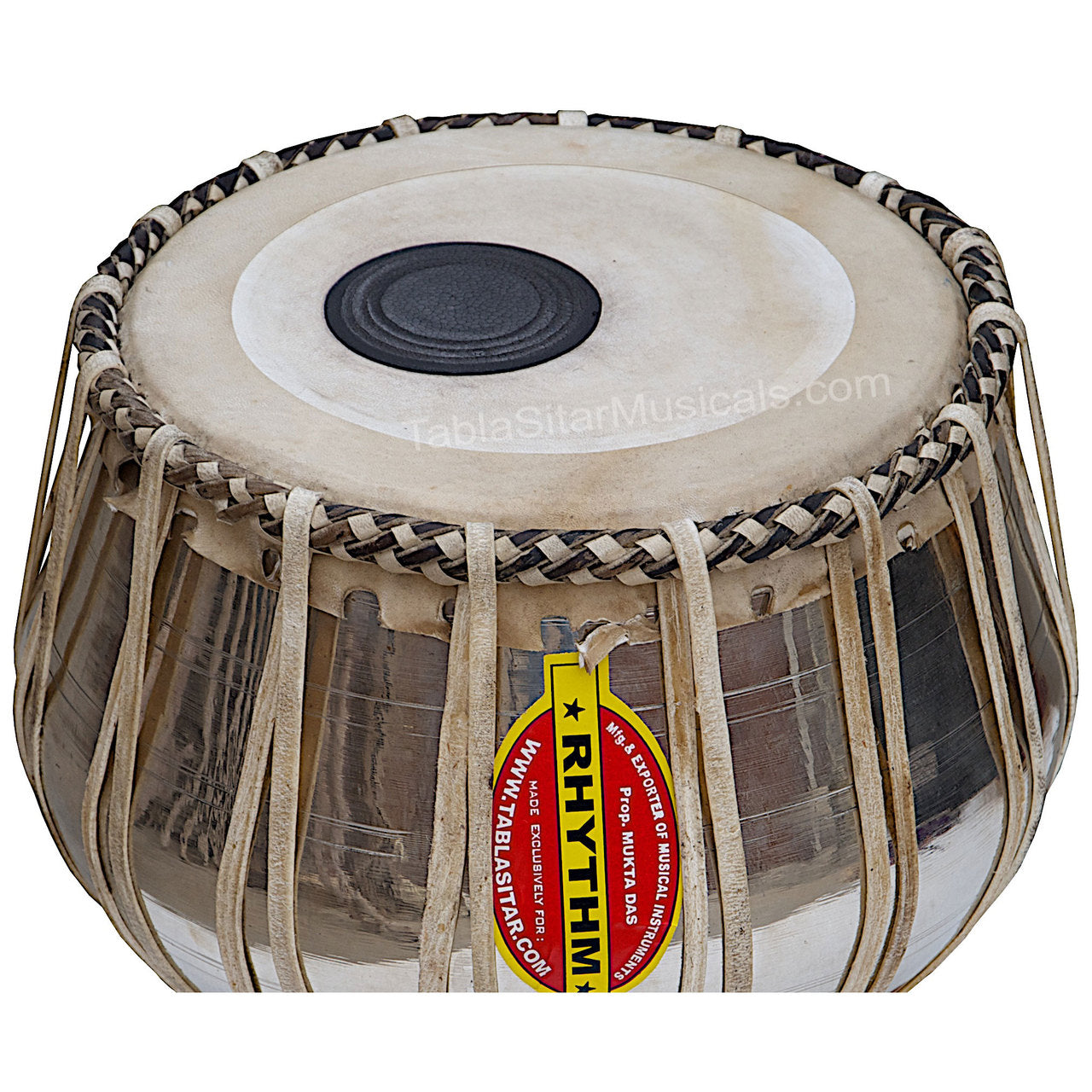 Mukta Das - Rhythm Tabla Shop Tabla Set, 4 kg, Copper Bayan
