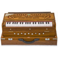 MKS No. 167 Concert Harmonium, 2 Reeds, Folding, Teak Wood, 42 Keys
