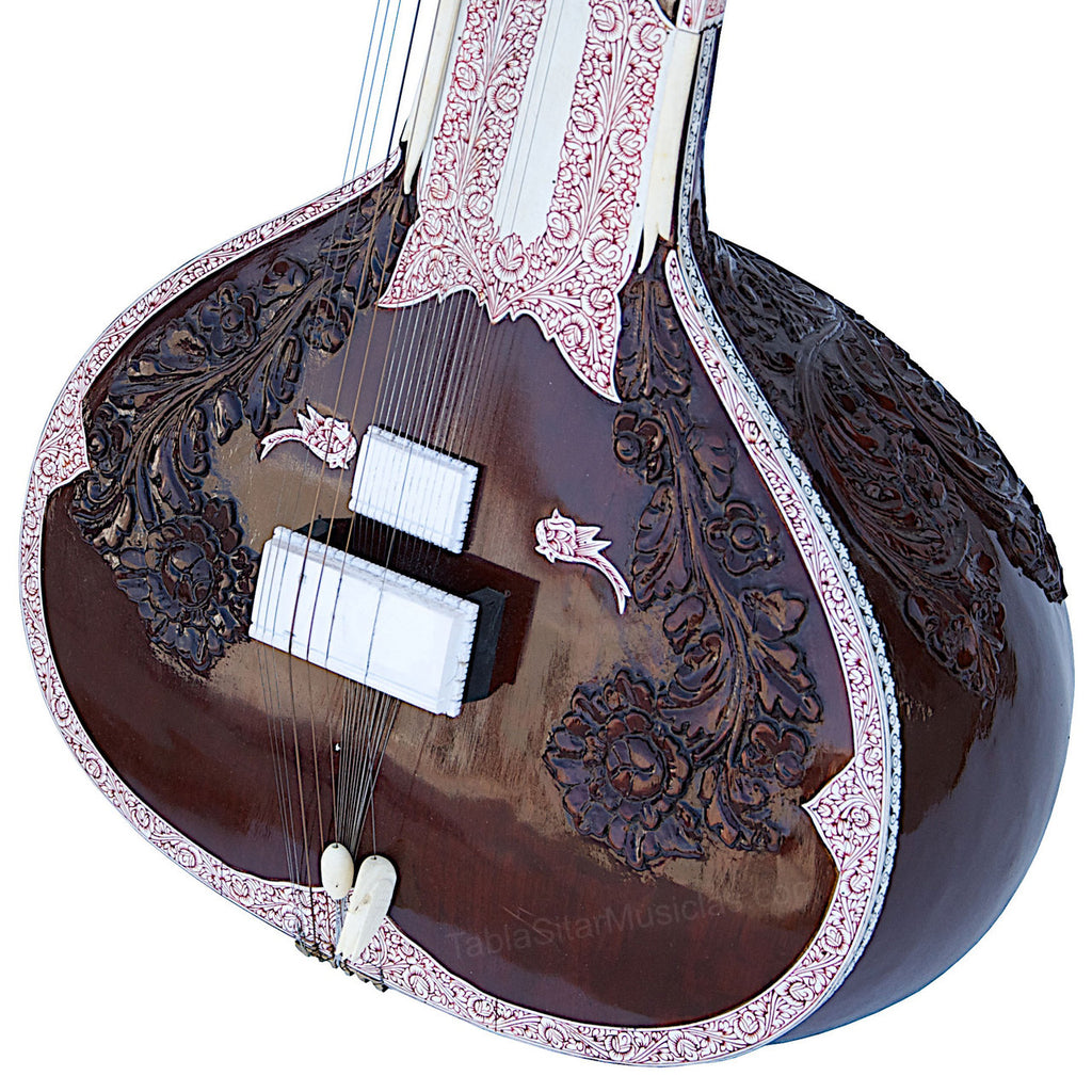 MKS Angur Patta Sitar, Ravi Shankar Style, Double Toomba