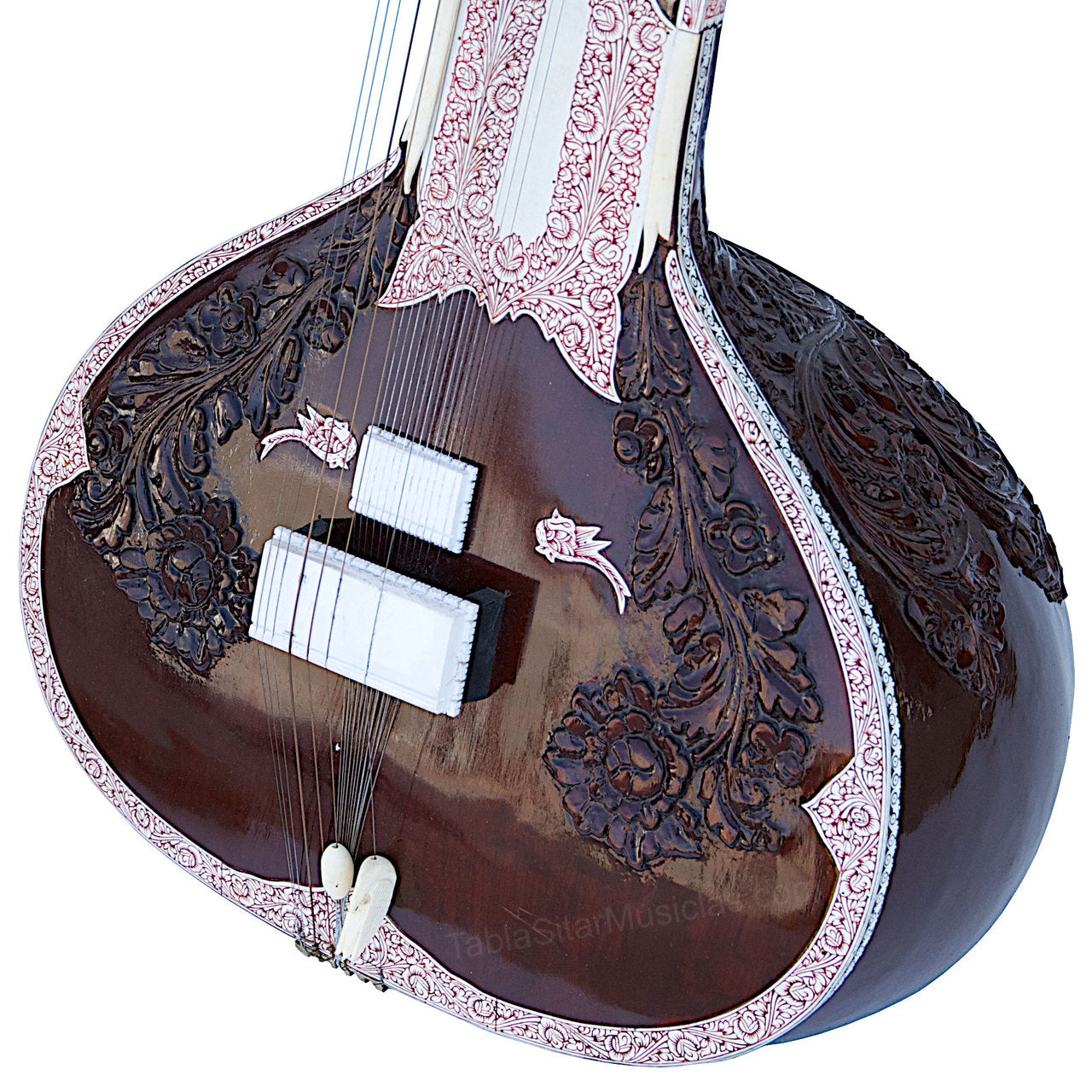 MKS Angur Patta Sitar, Ravi Shankar Style, Double Toomba