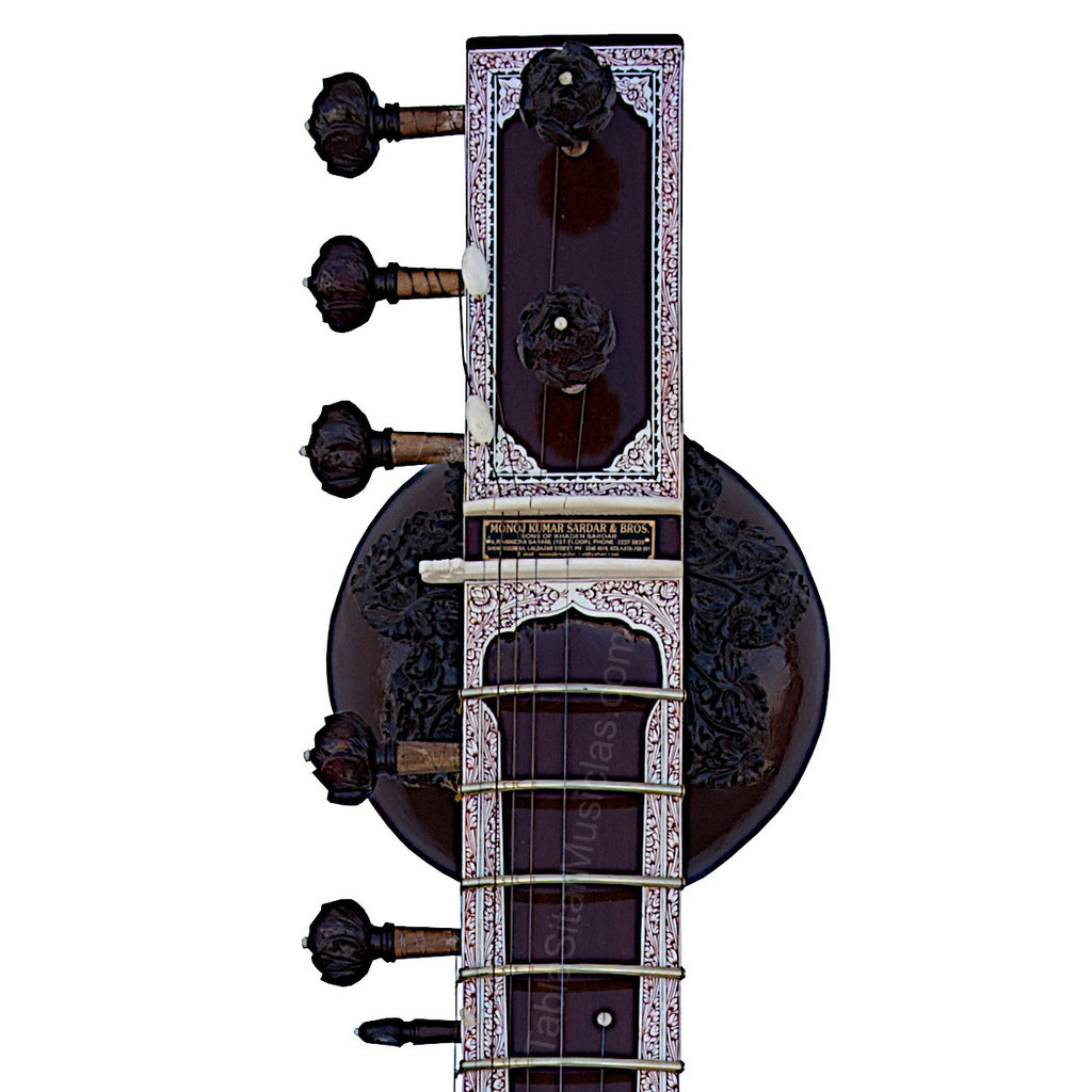 MKS Angur Patta Sitar, Ravi Shankar Style, Double Toomba