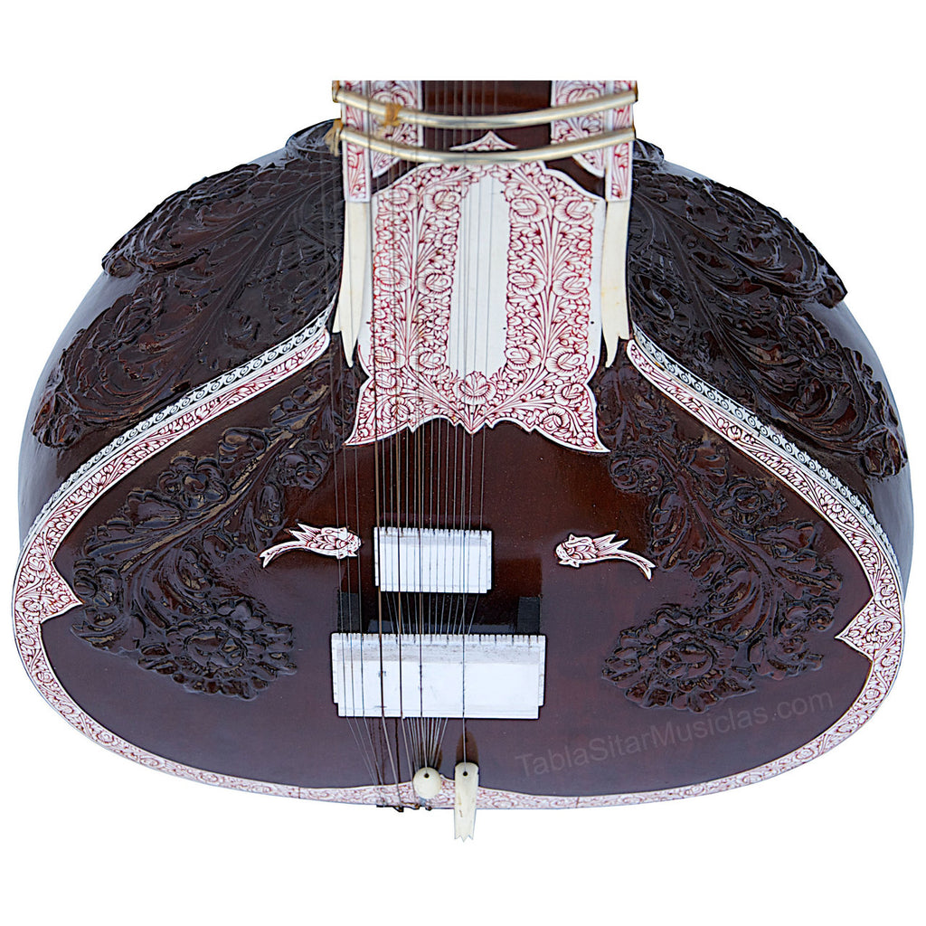 MKS Angur Patta Sitar, Ravi Shankar Style, Double Toomba