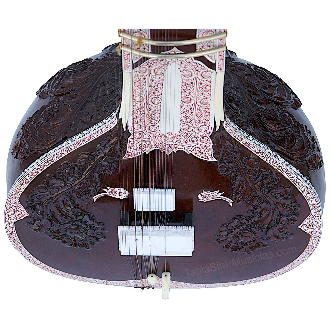 MKS Angur Patta Sitar, Ravi Shankar Style, Double Toomba