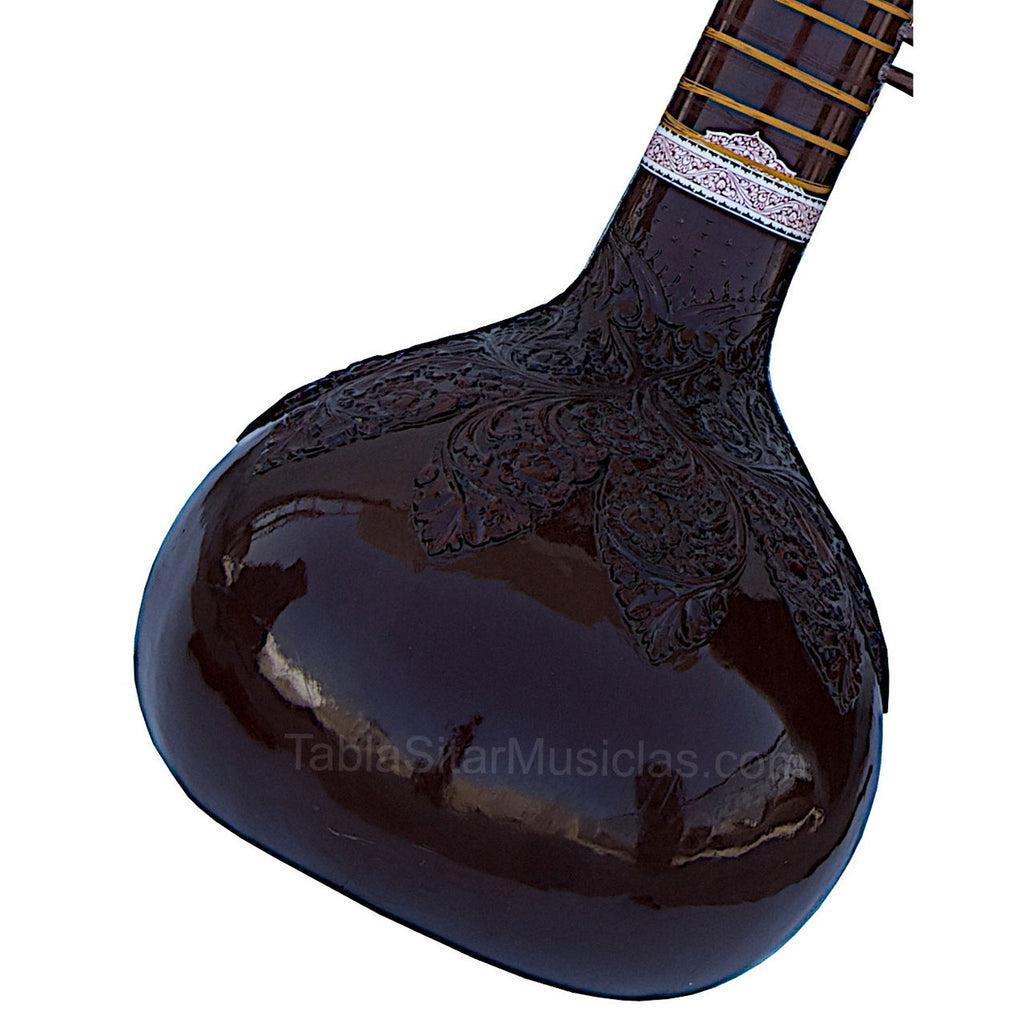 MKS Angur Patta Sitar, Ravi Shankar Style, Double Toomba