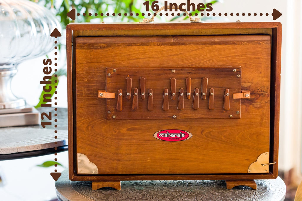 Maharaja Musicals Shruti Box, Teak Wood (No. SB-L)