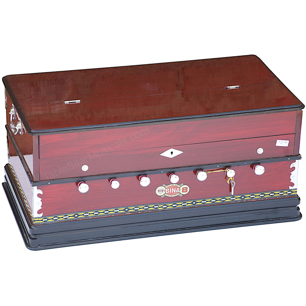 Bina No. 8 Harmonium, 2 Reeds, 3.25 Octave, 7 Stops (No. 174)
