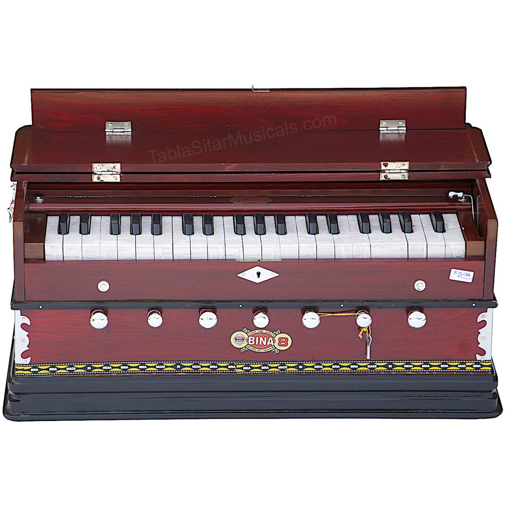 Bina No. 8 Harmonium, 2 Reeds, 3.25 Octave, 7 Stops (No. 174)