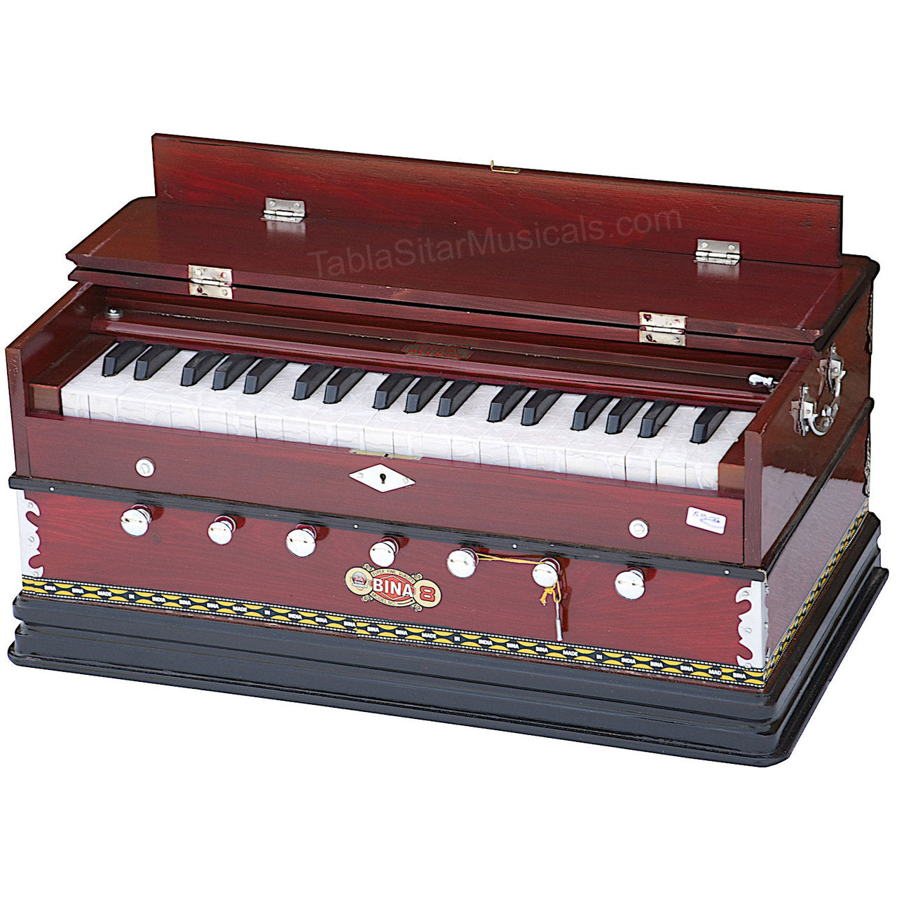 Bina No. 8 Harmonium, 2 Reeds, 3.25 Octave, 7 Stops (No. 174)