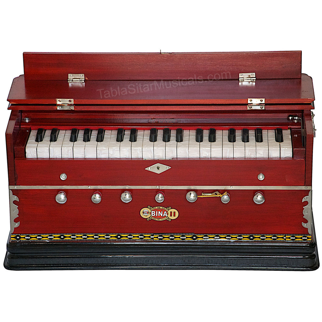 Bina No. 11 Harmonium, 2 Reeds, 3.25 Octave, 7 Stops, Coupler