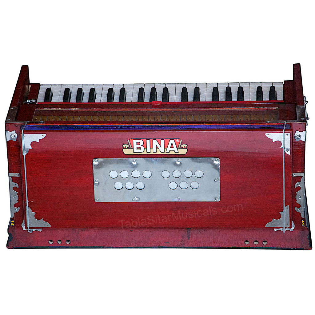 Bina No. 11 Harmonium, 2 Reeds, 3.25 Octave, 7 Stops, Coupler