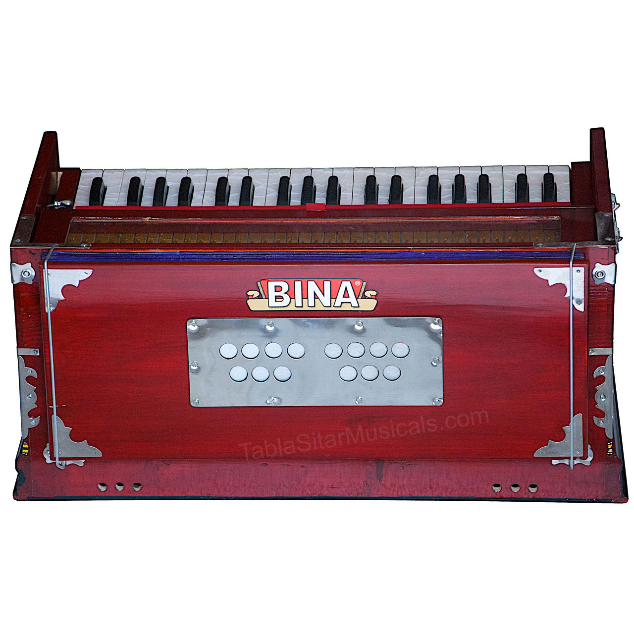 Bina No. 11 Harmonium, 2 Reeds, 3.25 Octave, 7 Stops, Coupler