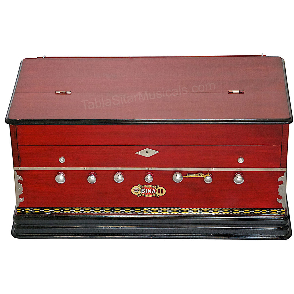 Bina No. 11 Harmonium, 2 Reeds, 3.25 Octave, 7 Stops, Coupler