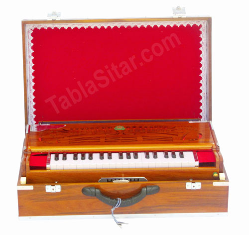 MKS No. 182 Concert Harmonium, 9-Scale Changer, 3 Reeds, Folding