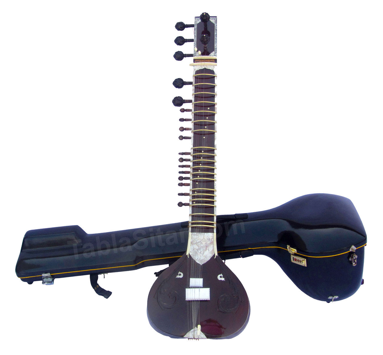 MKS Munda Sitar, Vilayat Khan Style, Fiber Case