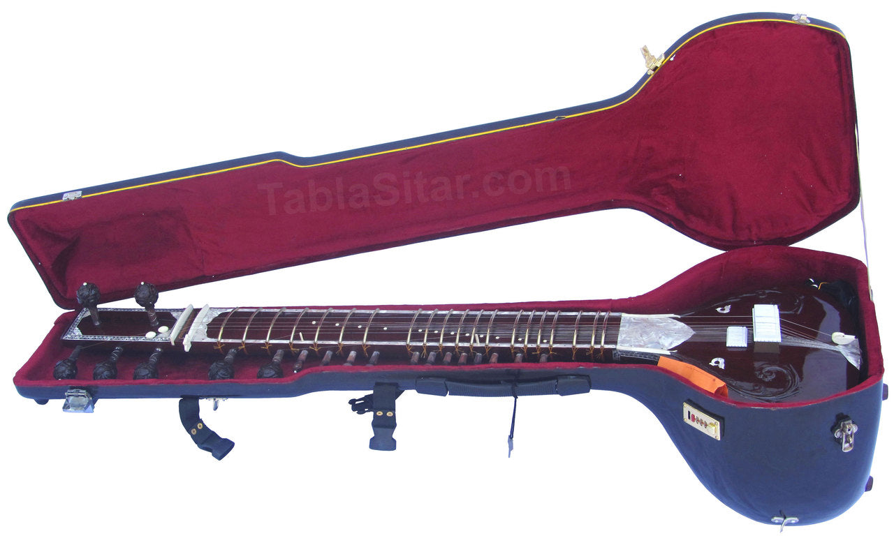 MKS Munda Sitar, Vilayat Khan Style, Fiber Case