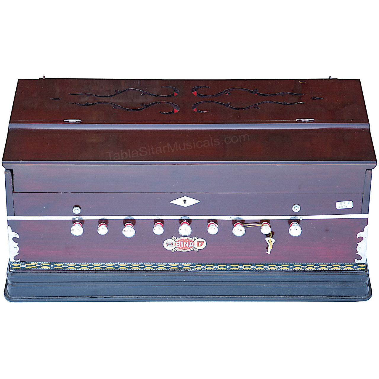 Bina No. 17 Harmonium, 2 Reeds, 3.5 Octave, 9 Stops, Coupler