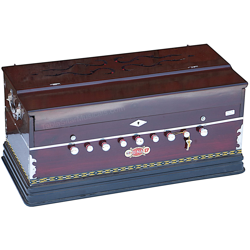 Bina No. 17 Harmonium, 2 Reeds, 3.5 Octave, 9 Stops, Coupler