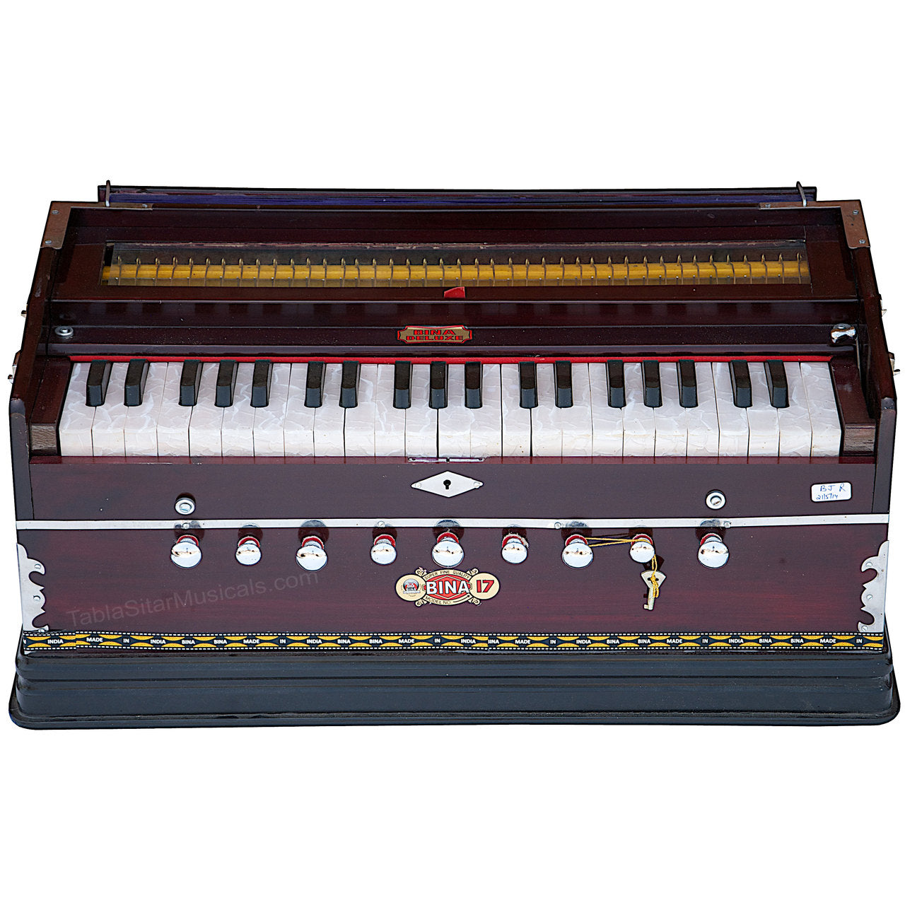 Bina No. 17 Harmonium, 2 Reeds, 3.5 Octave, 9 Stops, Coupler