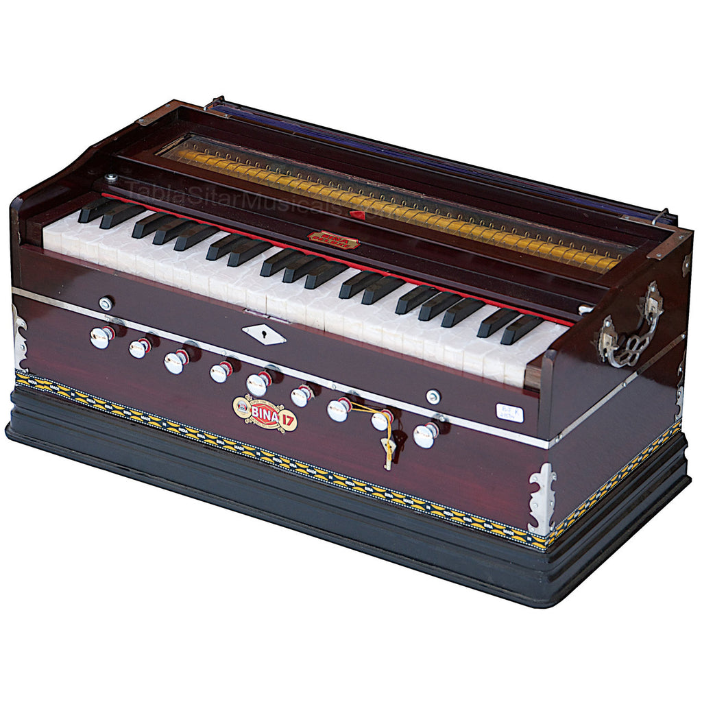 Bina No. 17 Harmonium, 2 Reeds, 3.5 Octave, 9 Stops, Coupler