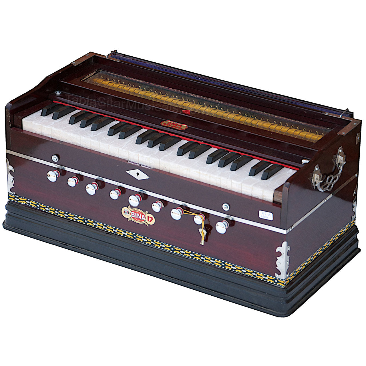 Bina No. 17 Harmonium, 2 Reeds, 3.5 Octave, 9 Stops, Coupler