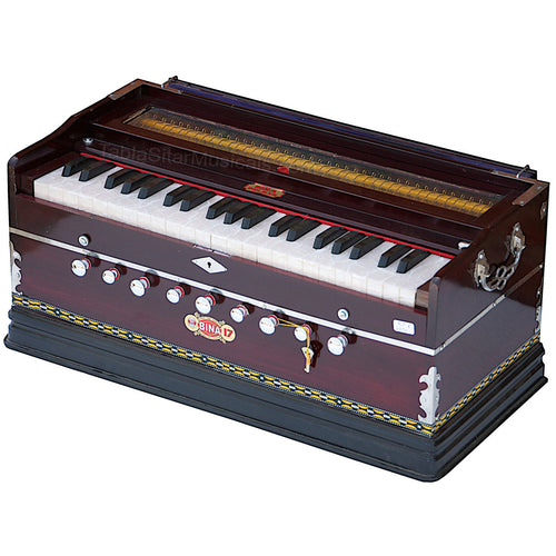 Bina No. 17 Harmonium, 2 Reeds, 3.5 Octave, 9 Stops, Coupler