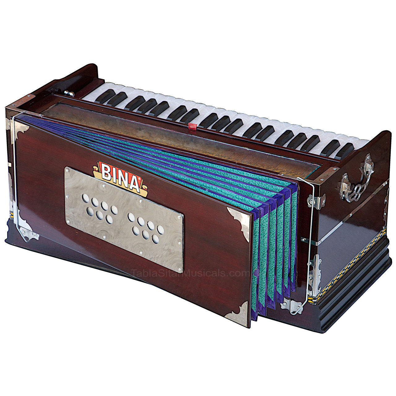Bina No. 17 Harmonium, 2 Reeds, 3.5 Octave, 9 Stops, Coupler