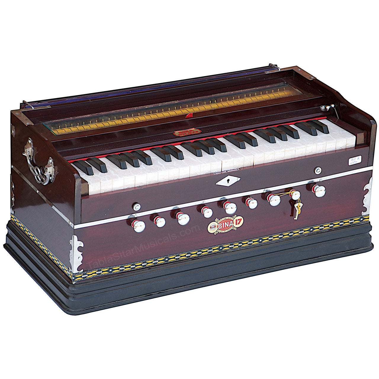 Bina No. 17 Harmonium, 2 Reeds, 3.5 Octave, 9 Stops, Coupler
