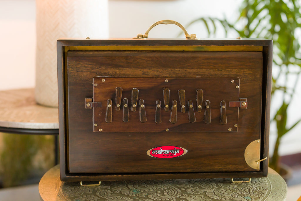 Maharaja Musicals Shruti Box, Teak Wood, Espresso