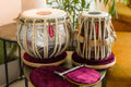 Maharaja Musicals Designer Tabla Set, 4.5 kg, Copper Bayan
