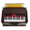 Maharaja Musicals Kirtan Harmonium, 2 1/4 Octave, Dark Mahogany