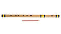Sarfuddin Concert Bansuri Flute, Scale B Medium, 10", Bamboo