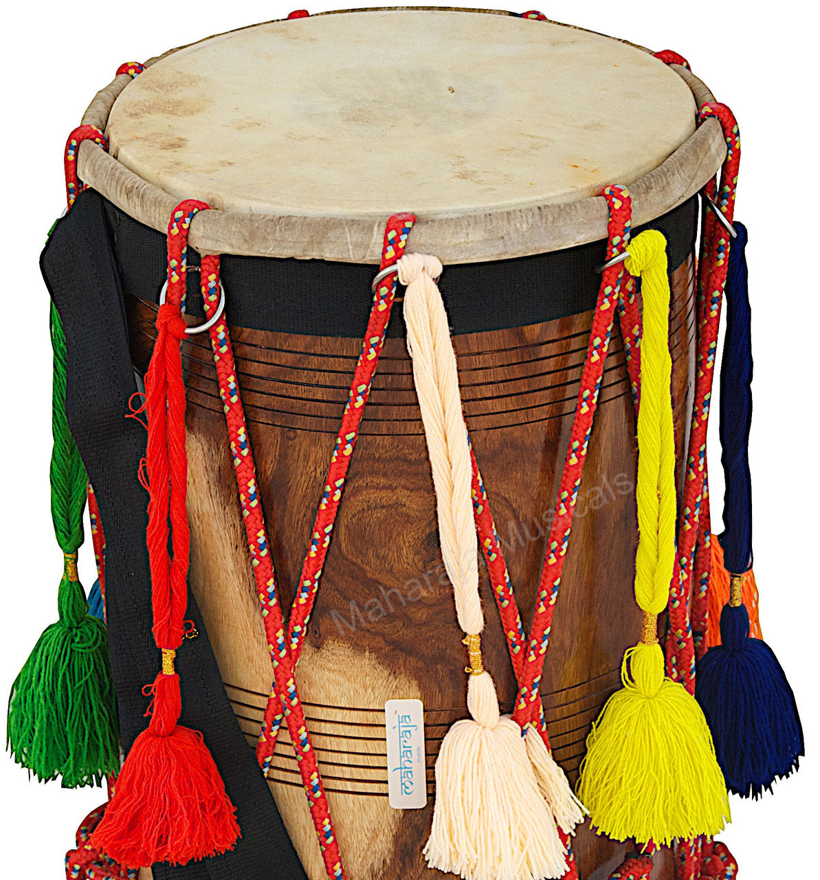 Maharaja Musicals Bhangra Dhol, Natural (No. 141)