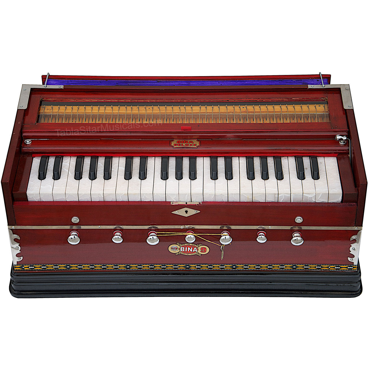 Bina No. 9A Harmonium, 2 Reeds, 3.5 Octave, 7 Stops, Coupler