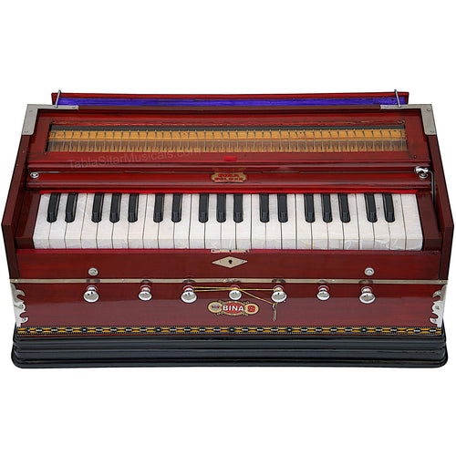 Bina No. 9A Harmonium, 2 Reeds, 3.5 Octave, 7 Stops, Coupler