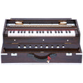 MKS No. 243 Concert Harmonium, 2 Reeds, Folding, Teak Wood, 42 Keys