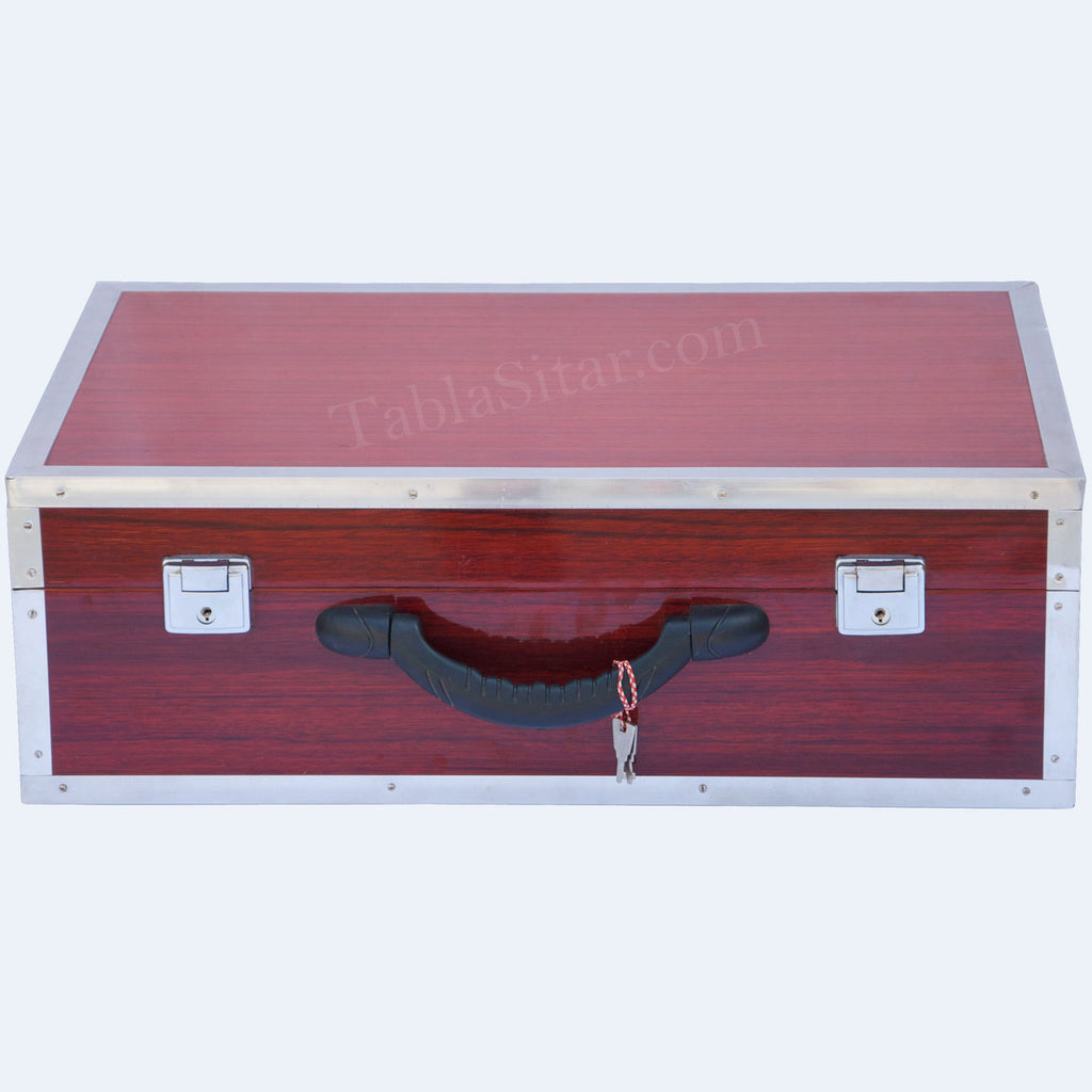 MKS No. 264 Concert Harmonium, 2 Reeds, Folding, Kail Wood, 30 Keys