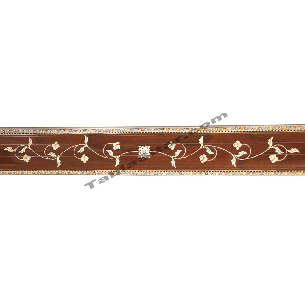 Maharaja Musicals Designer Tanpura, Male, 4 Strings, Fiber Case