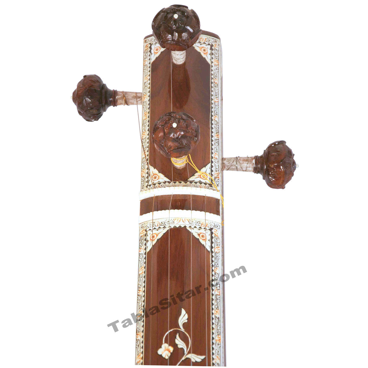 Maharaja Musicals Designer Tanpura, Male, 4 Strings, Fiber Case