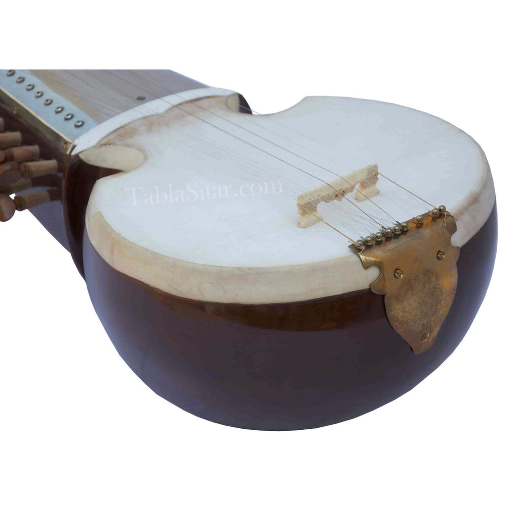 HEMEN & CO. Sarod, Ali Akbar Khan Style, Double Toomba, Tun Wood